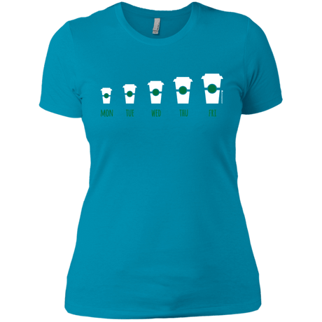 T-Shirts Turquoise / X-Small Coffee Week Women's Premium T-Shirt