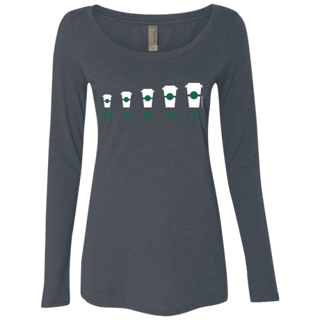 T-Shirts Vintage Navy / Small Coffee Week Women's Triblend Long Sleeve Shirt