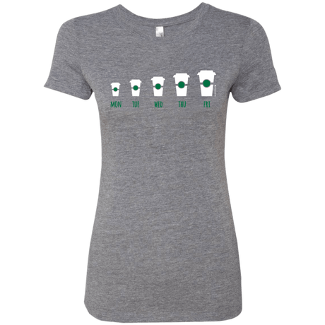 T-Shirts Premium Heather / Small Coffee Week Women's Triblend T-Shirt