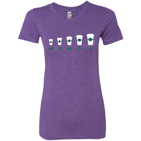 T-Shirts Purple Rush / Small Coffee Week Women's Triblend T-Shirt