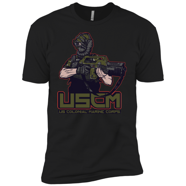 T-Shirts Black / YXS Colonial Facehugger Boys Premium T-Shirt