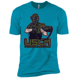 T-Shirts Turquoise / YXS Colonial Facehugger Boys Premium T-Shirt