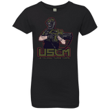 T-Shirts Black / YXS Colonial Facehugger Girls Premium T-Shirt