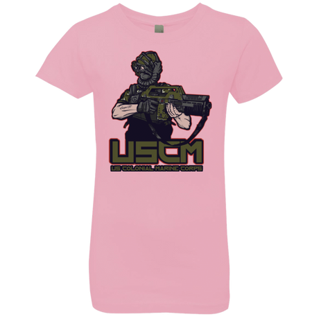 T-Shirts Light Pink / YXS Colonial Facehugger Girls Premium T-Shirt