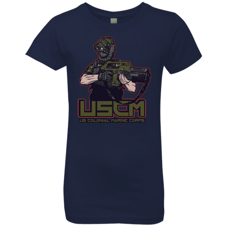 T-Shirts Midnight Navy / YXS Colonial Facehugger Girls Premium T-Shirt