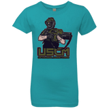 T-Shirts Tahiti Blue / YXS Colonial Facehugger Girls Premium T-Shirt