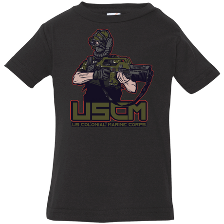 T-Shirts Black / 6 Months Colonial Facehugger Infant PremiumT-Shirt
