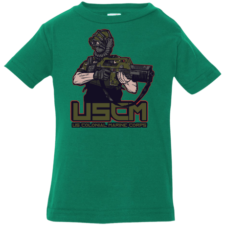 T-Shirts Kelly / 6 Months Colonial Facehugger Infant PremiumT-Shirt