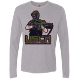 T-Shirts Heather Grey / Small Colonial Facehugger Men's Premium Long Sleeve