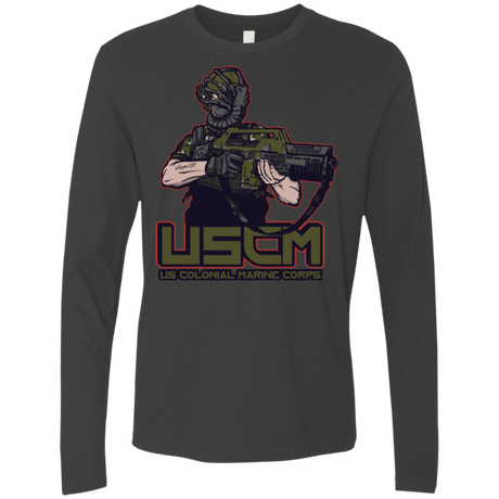 T-Shirts Heavy Metal / Small Colonial Facehugger Men's Premium Long Sleeve