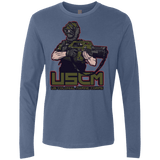 T-Shirts Indigo / Small Colonial Facehugger Men's Premium Long Sleeve