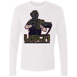 T-Shirts White / Small Colonial Facehugger Men's Premium Long Sleeve