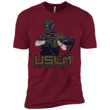 T-Shirts Cardinal / X-Small Colonial Facehugger Men's Premium T-Shirt