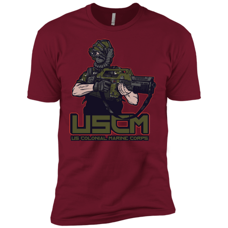 T-Shirts Cardinal / X-Small Colonial Facehugger Men's Premium T-Shirt