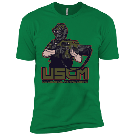 T-Shirts Kelly Green / X-Small Colonial Facehugger Men's Premium T-Shirt