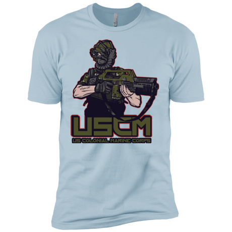 T-Shirts Light Blue / X-Small Colonial Facehugger Men's Premium T-Shirt