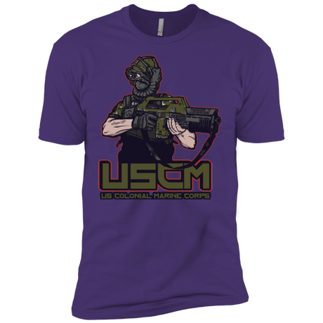 T-Shirts Purple Rush/ / X-Small Colonial Facehugger Men's Premium T-Shirt