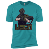 T-Shirts Tahiti Blue / X-Small Colonial Facehugger Men's Premium T-Shirt