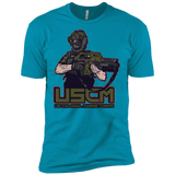 T-Shirts Turquoise / X-Small Colonial Facehugger Men's Premium T-Shirt