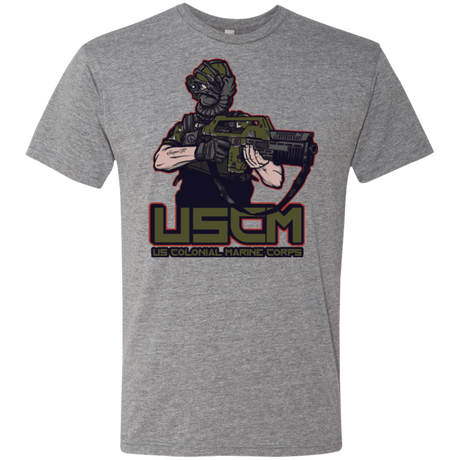 T-Shirts Premium Heather / Small Colonial Facehugger Men's Triblend T-Shirt