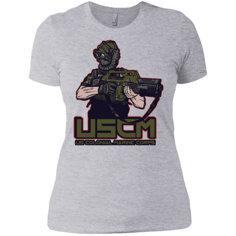 T-Shirts Heather Grey / X-Small Colonial Facehugger Women's Premium T-Shirt