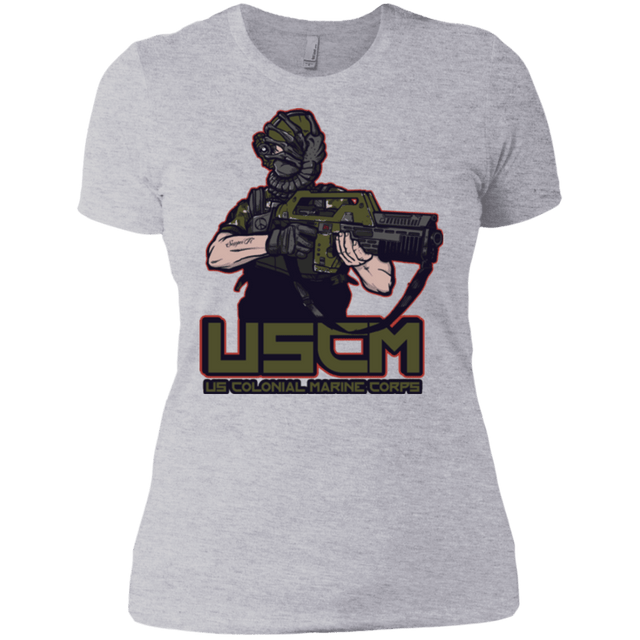 T-Shirts Heather Grey / X-Small Colonial Facehugger Women's Premium T-Shirt