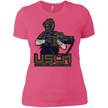 T-Shirts Hot Pink / X-Small Colonial Facehugger Women's Premium T-Shirt