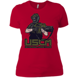 T-Shirts Red / X-Small Colonial Facehugger Women's Premium T-Shirt