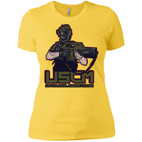 T-Shirts Vibrant Yellow / X-Small Colonial Facehugger Women's Premium T-Shirt