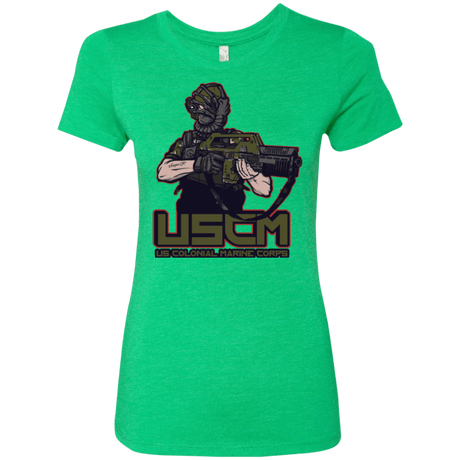 T-Shirts Envy / Small Colonial Facehugger Women's Triblend T-Shirt