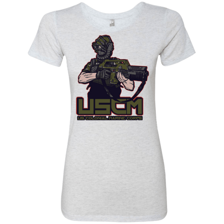 T-Shirts Heather White / Small Colonial Facehugger Women's Triblend T-Shirt