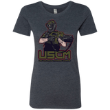 T-Shirts Vintage Navy / Small Colonial Facehugger Women's Triblend T-Shirt