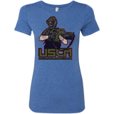 T-Shirts Vintage Royal / Small Colonial Facehugger Women's Triblend T-Shirt