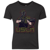 T-Shirts Vintage Black / YXS Colonial Facehugger Youth Triblend T-Shirt