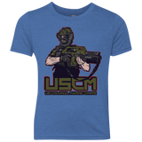 T-Shirts Vintage Royal / YXS Colonial Facehugger Youth Triblend T-Shirt