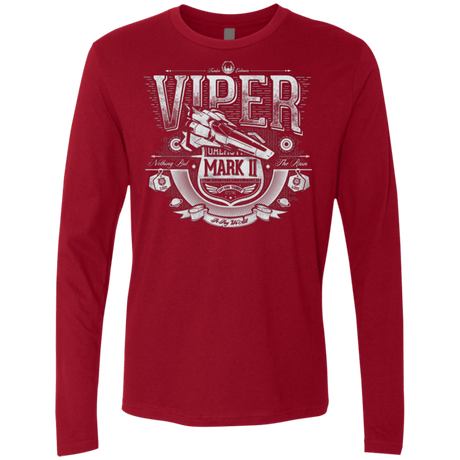 T-Shirts Cardinal / Small Colonial Fighter Men's Premium Long Sleeve