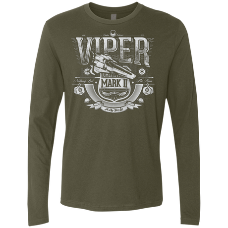 T-Shirts Military Green / Small Colonial Fighter Men's Premium Long Sleeve