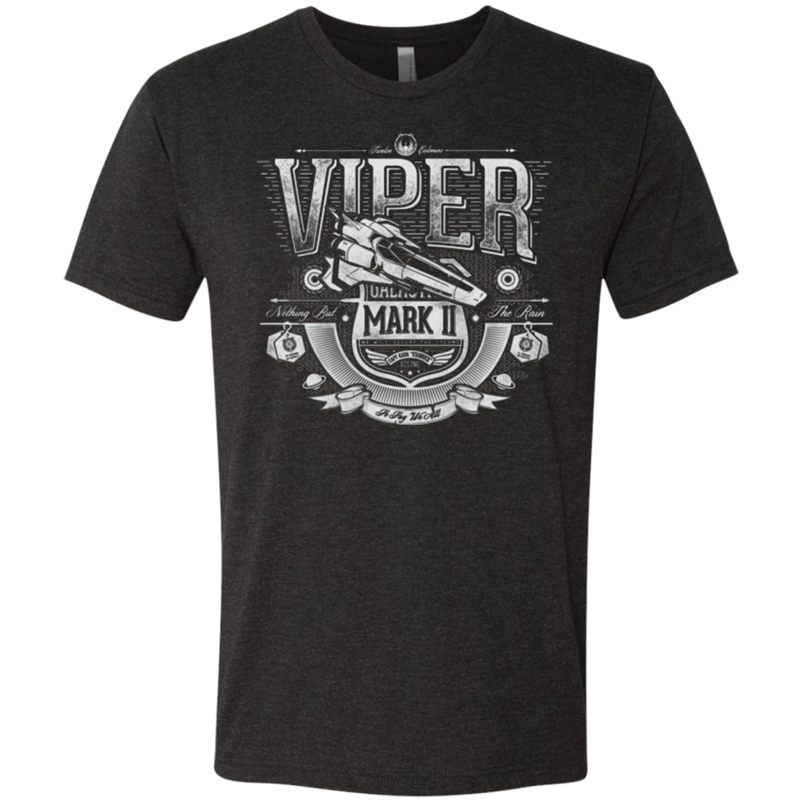 T-Shirts Vintage Black / Small Colonial Fighter Men's Triblend T-Shirt