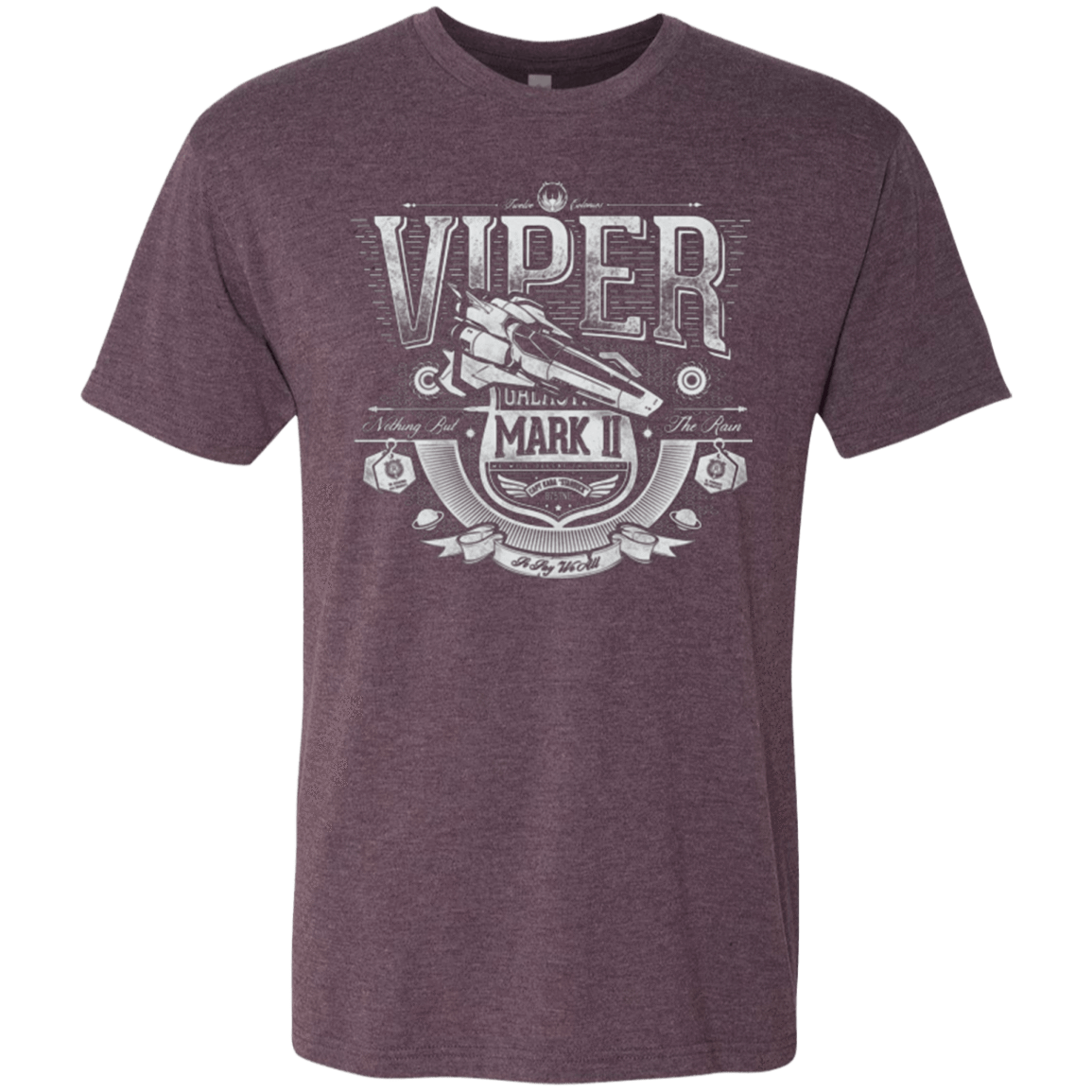 T-Shirts Vintage Purple / Small Colonial Fighter Men's Triblend T-Shirt