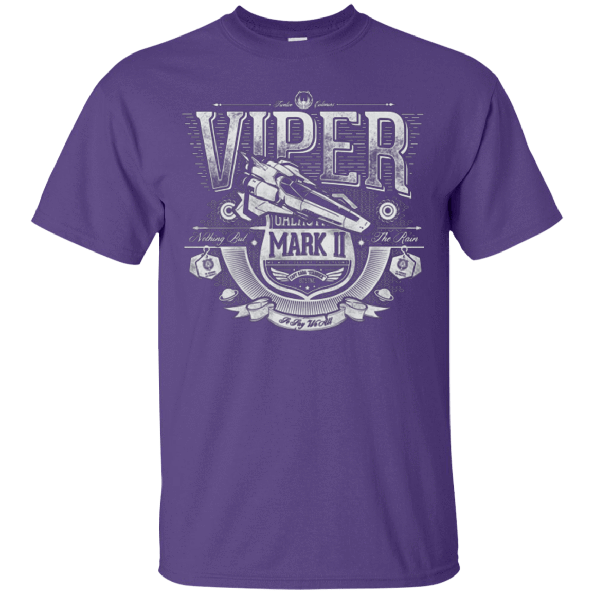 T-Shirts Purple / Small Colonial Fighter T-Shirt