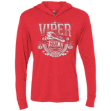 T-Shirts Vintage Red / X-Small Colonial Fighter Triblend Long Sleeve Hoodie Tee