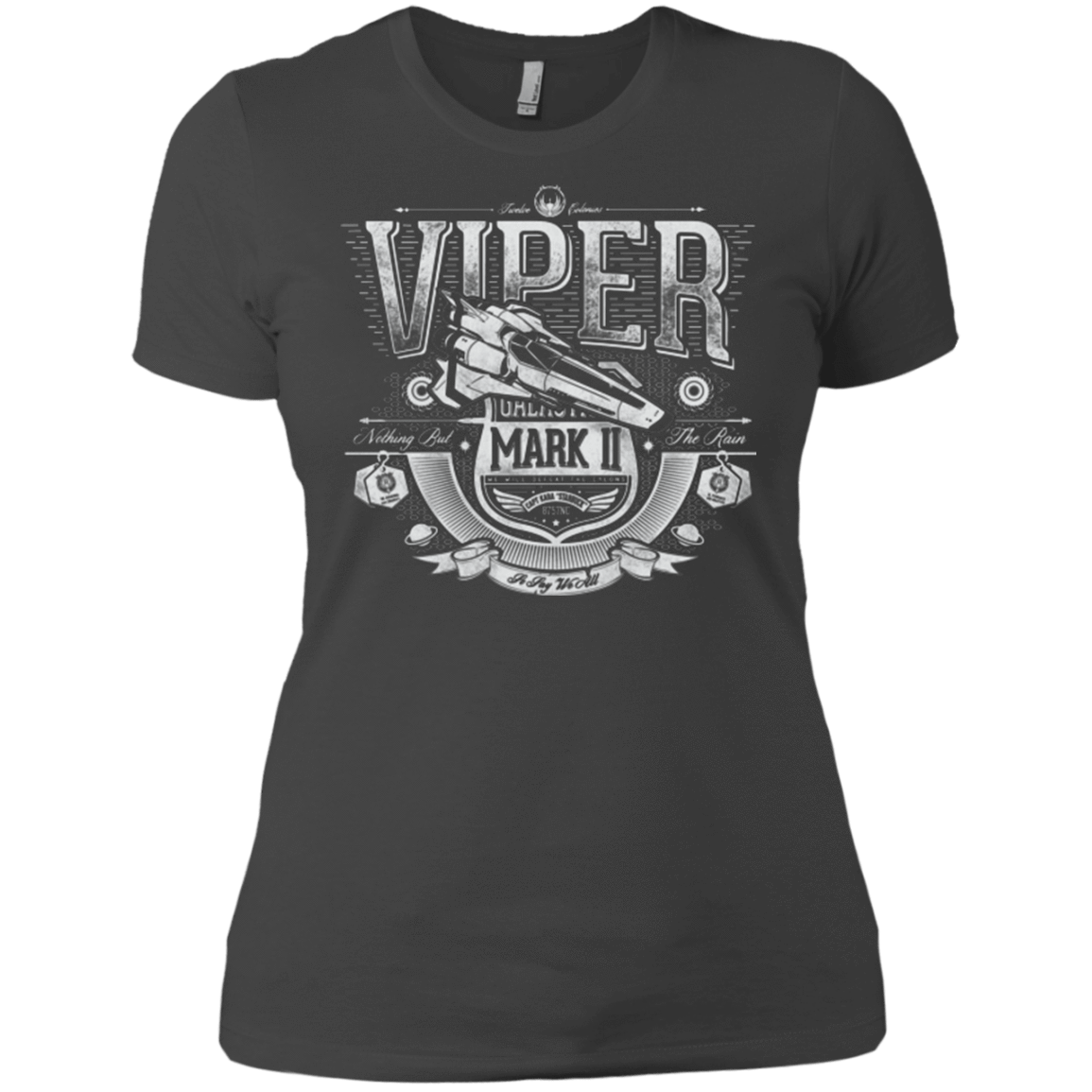 T-Shirts Heavy Metal / X-Small Colonial Fighter Women's Premium T-Shirt