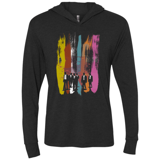 T-Shirts Vintage Black / X-Small Color Thieves Triblend Long Sleeve Hoodie Tee