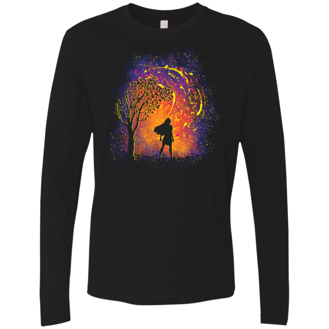 T-Shirts Black / S Colors Of The Wind Men's Premium Long Sleeve