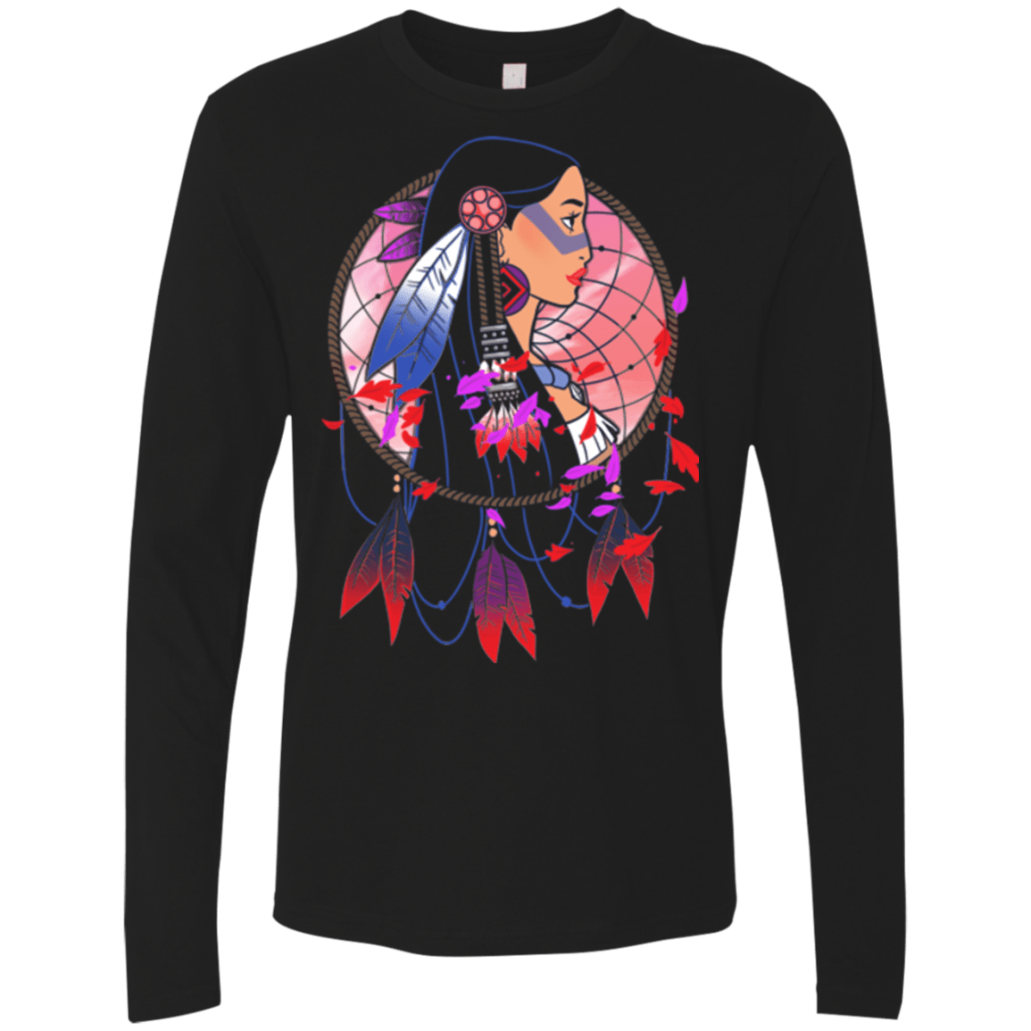 T-Shirts Black / Small Colors of the Wind Men's Premium Long Sleeve