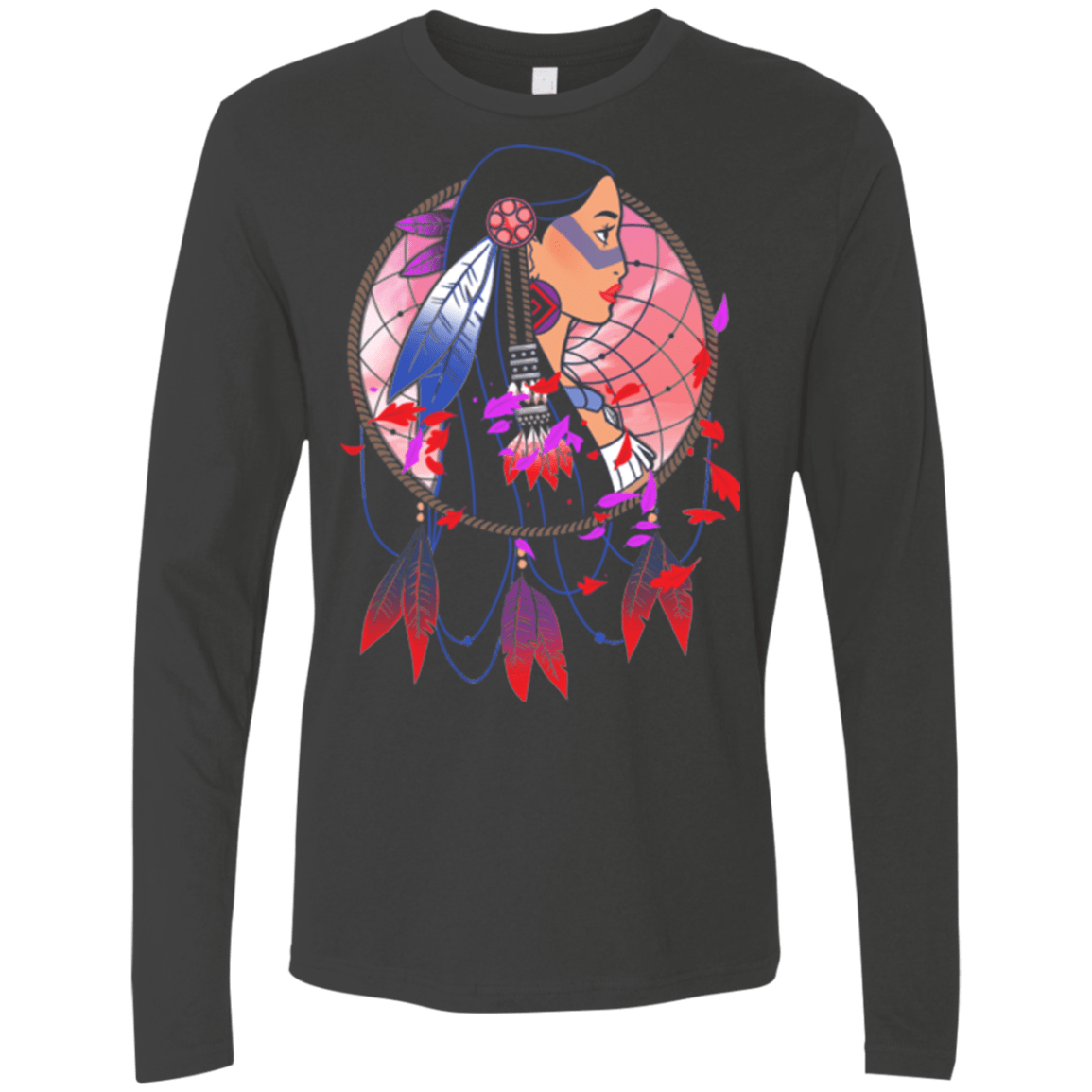 T-Shirts Heavy Metal / Small Colors of the Wind Men's Premium Long Sleeve