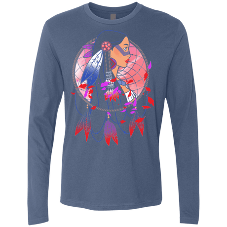 T-Shirts Indigo / Small Colors of the Wind Men's Premium Long Sleeve