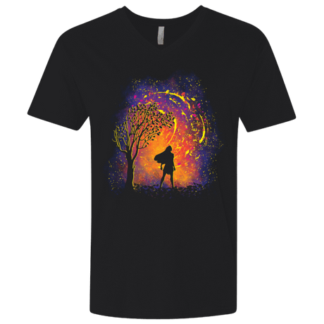 T-Shirts Black / X-Small Colors Of The Wind Men's Premium V-Neck