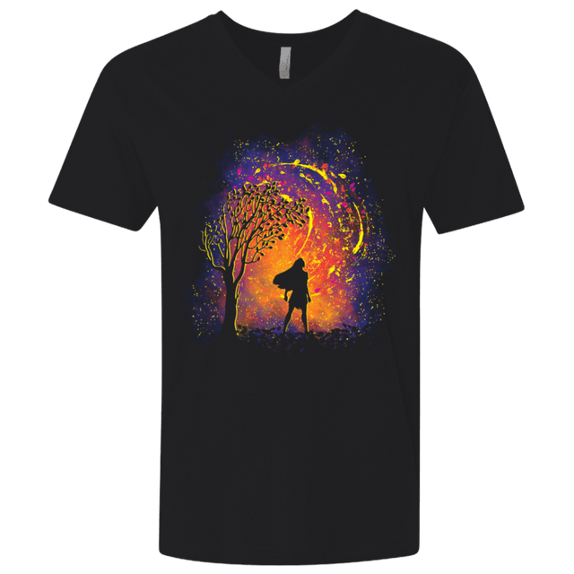 T-Shirts Black / X-Small Colors Of The Wind Men's Premium V-Neck