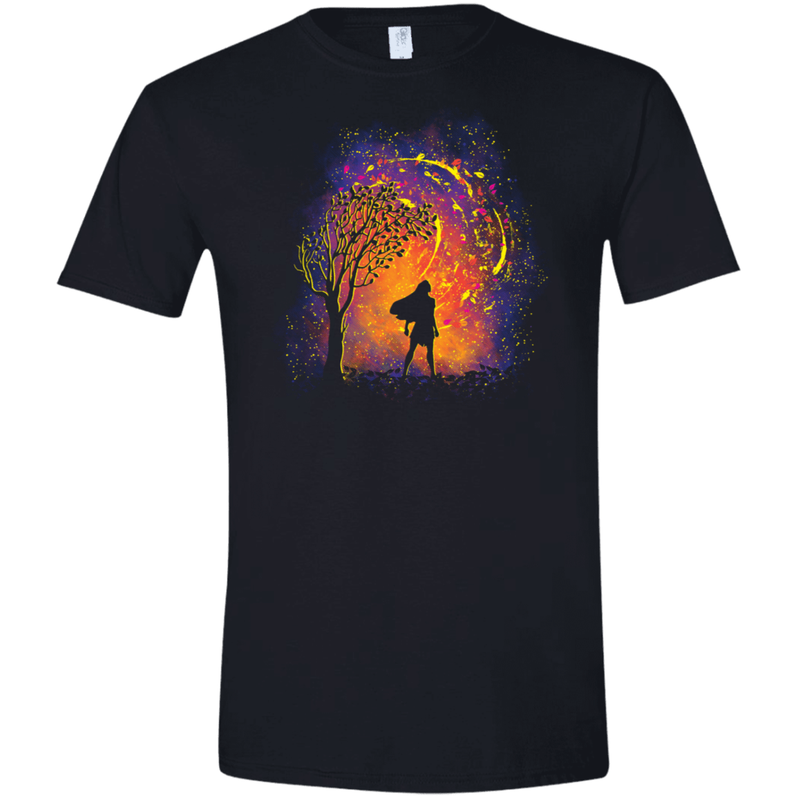 T-Shirts Black / X-Small Colors Of The Wind Men's Semi-Fitted Softstyle